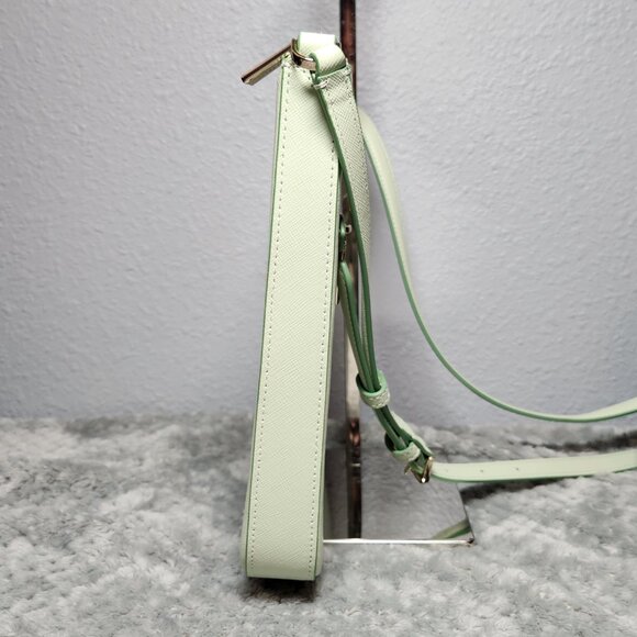 NWOT - Auth.Kate Spade Sadie North South Crossbody Light Olive Green: Firm Price - Picture 5 of 10